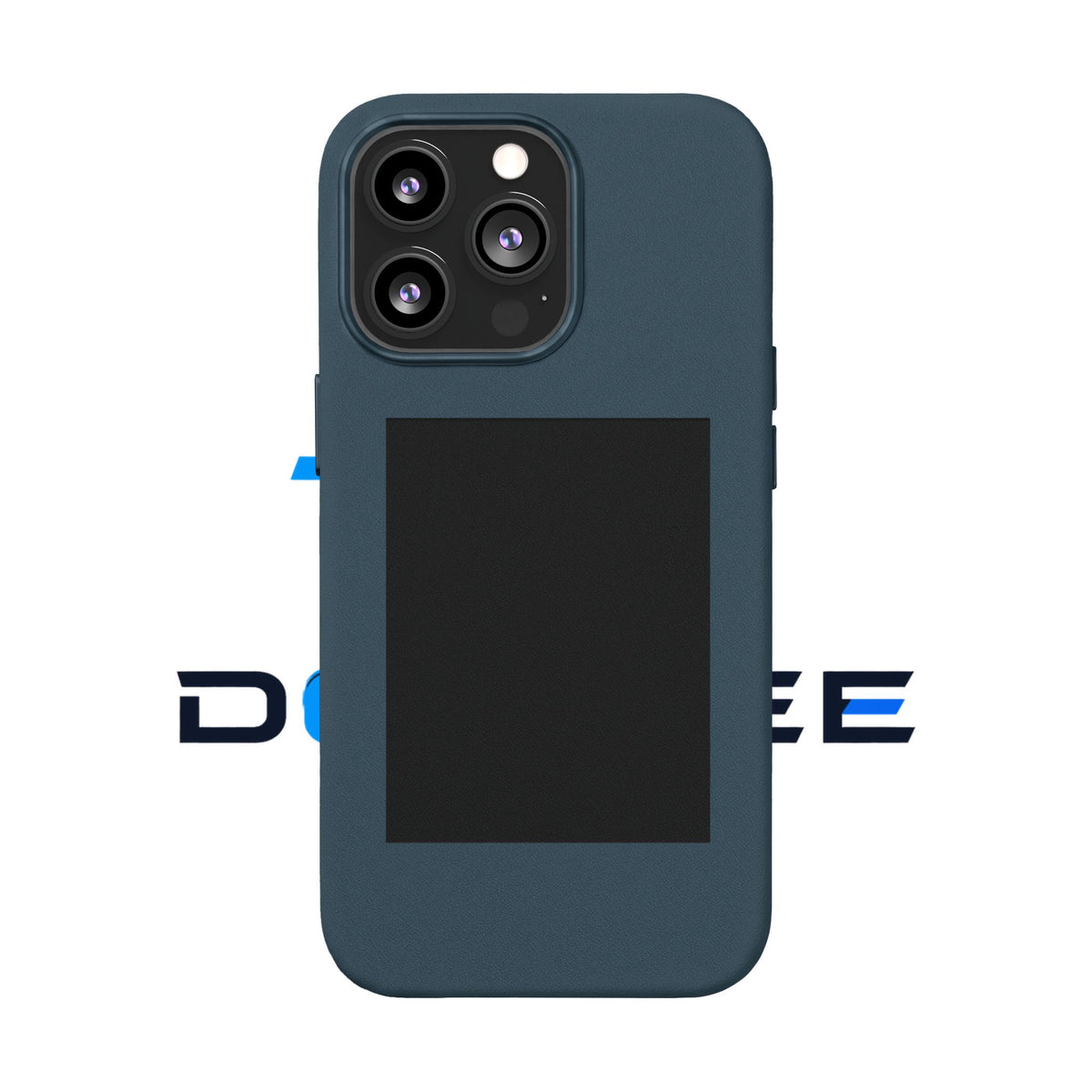The Classic Case — Engraved Vegan Leather Phone Case
