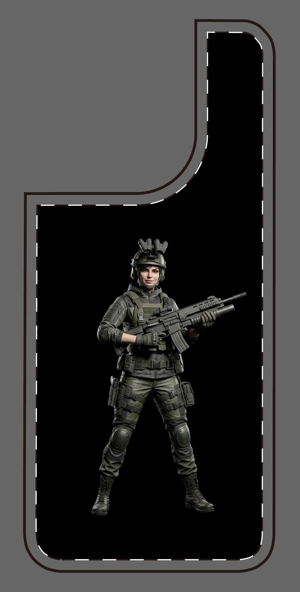 Tactical soldier phone case – colour option