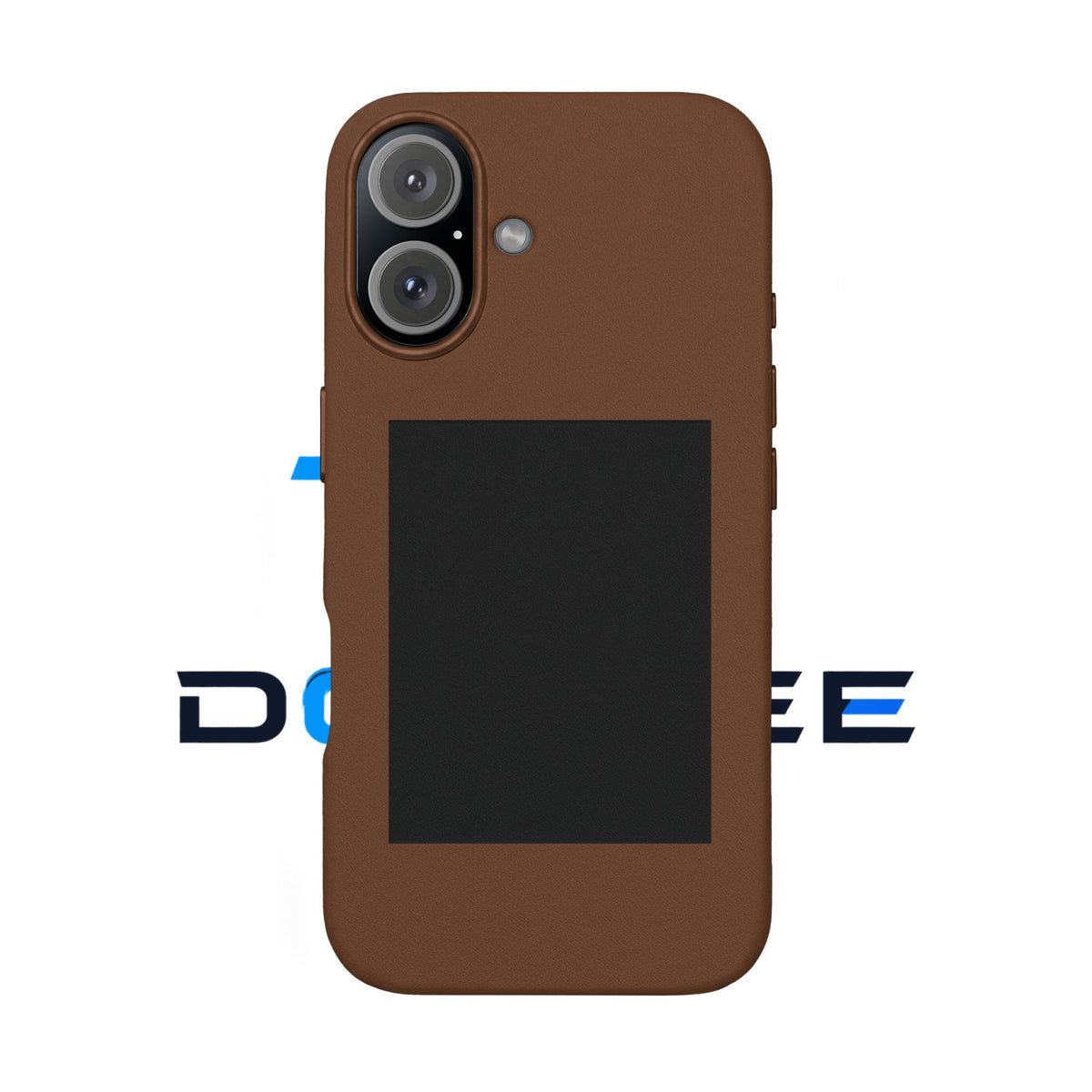 The Classic Case — Engraved Vegan Leather Phone Case