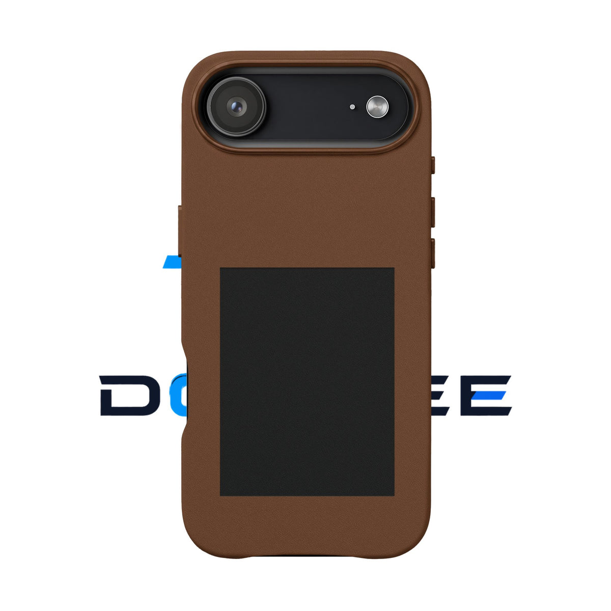 The Classic Case — Engraved Vegan Leather Phone Case