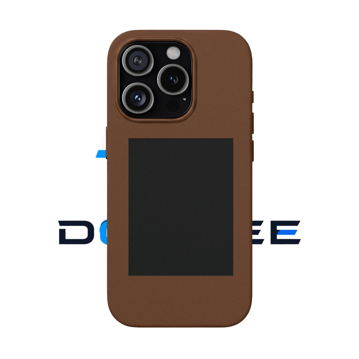 The Classic Case — Engraved Vegan Leather Phone Case