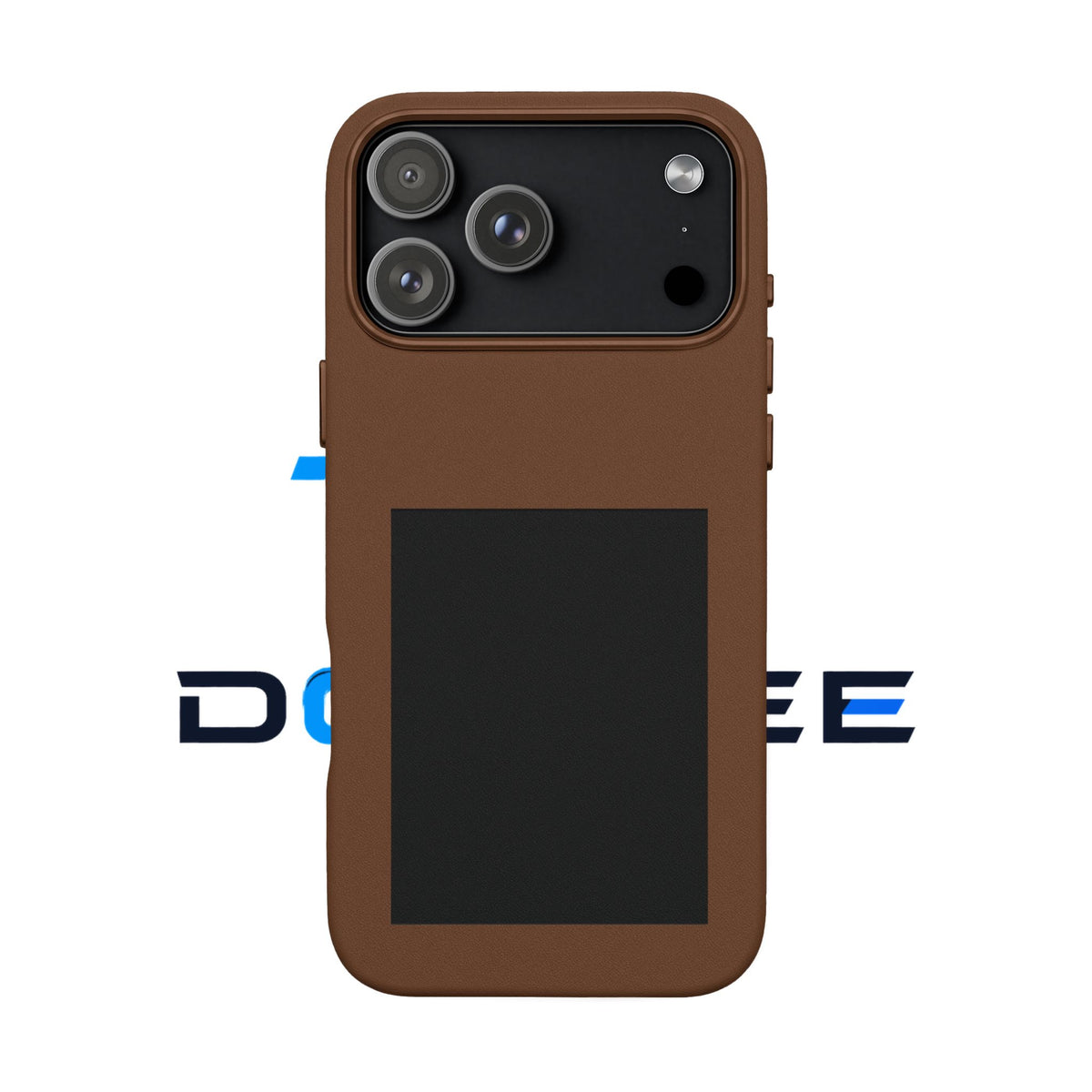 The Classic Case — Engraved Vegan Leather Phone Case