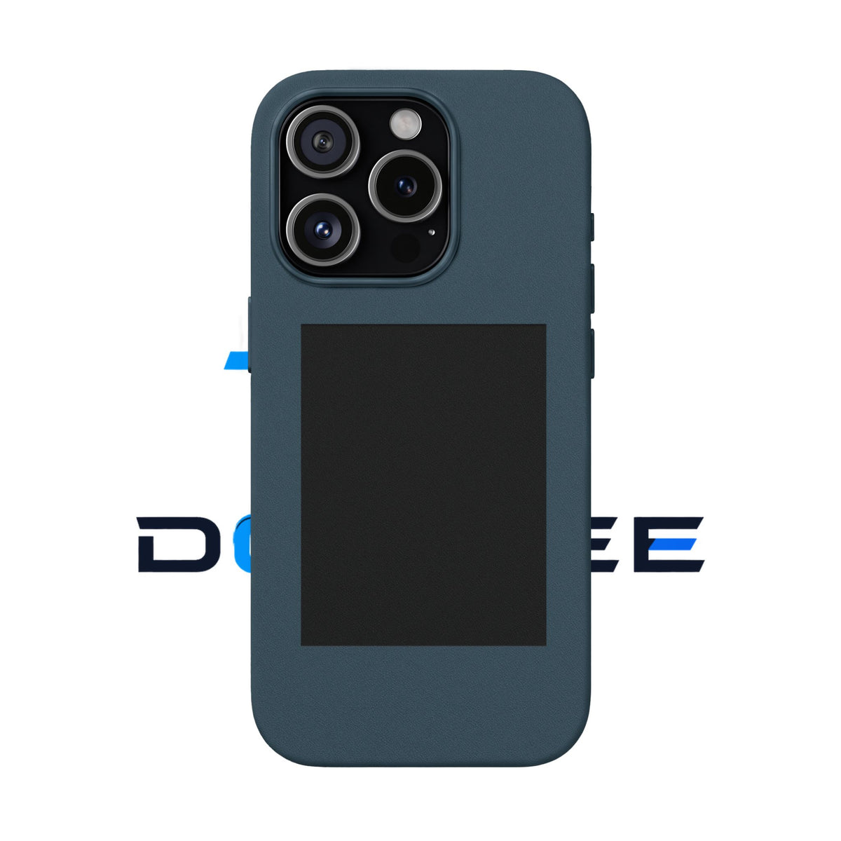 The Classic Case — Engraved Vegan Leather Phone Case