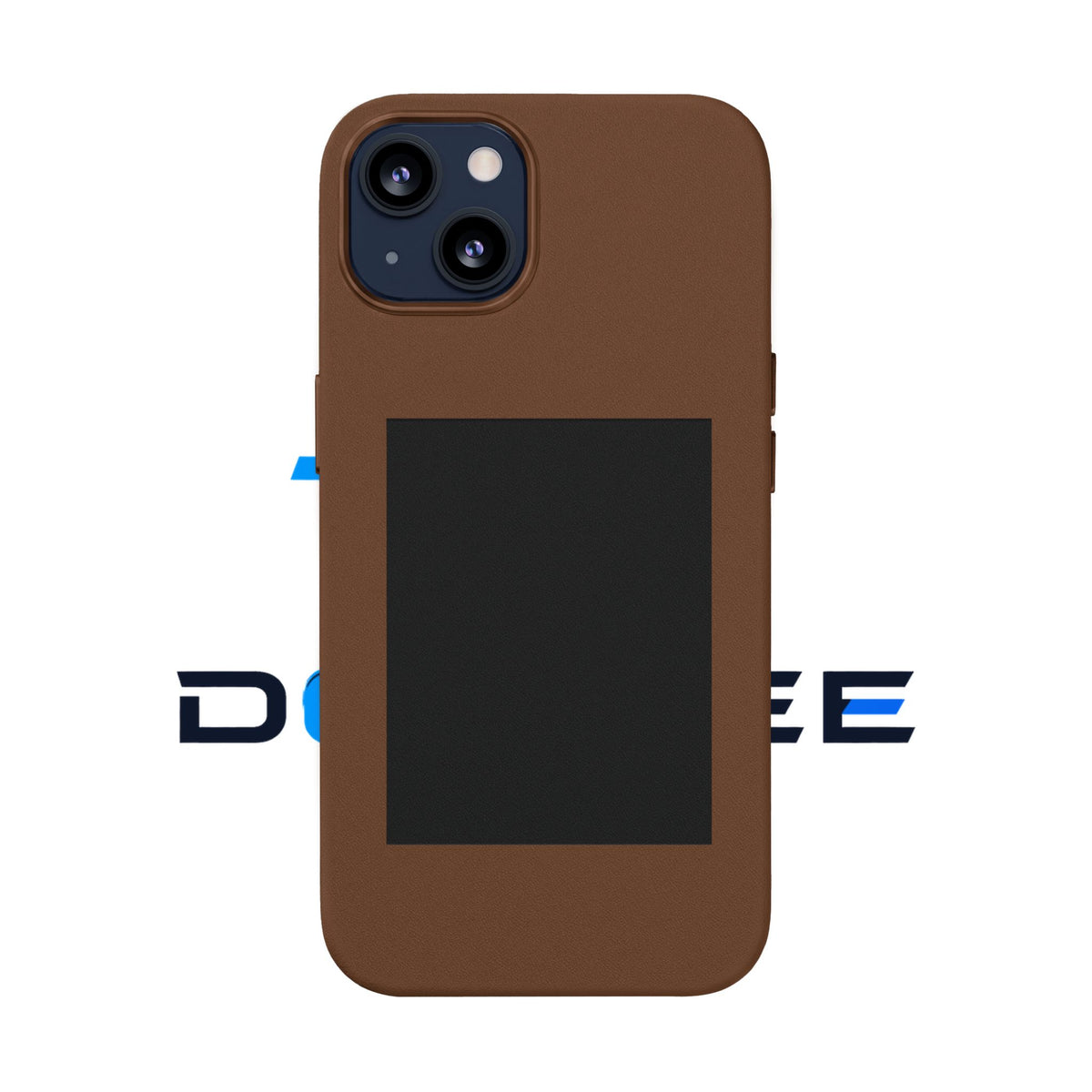 The Classic Case — Engraved Vegan Leather Phone Case