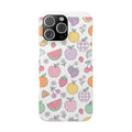 Kawaii pastel fruit iPhone case – alternate view