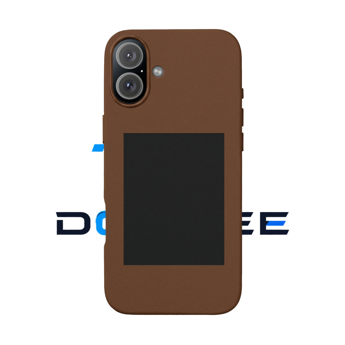The Classic Case — Engraved Vegan Leather Phone Case