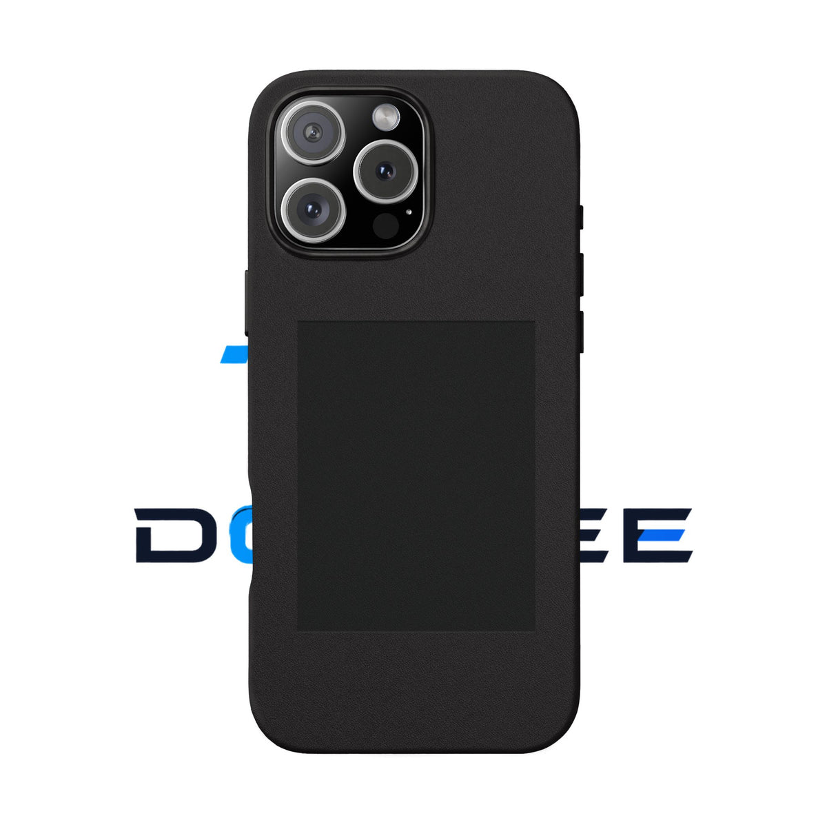 The Classic Case — Engraved Vegan Leather Phone Case