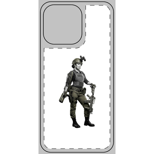 Tactical military iPhone skin – print detail