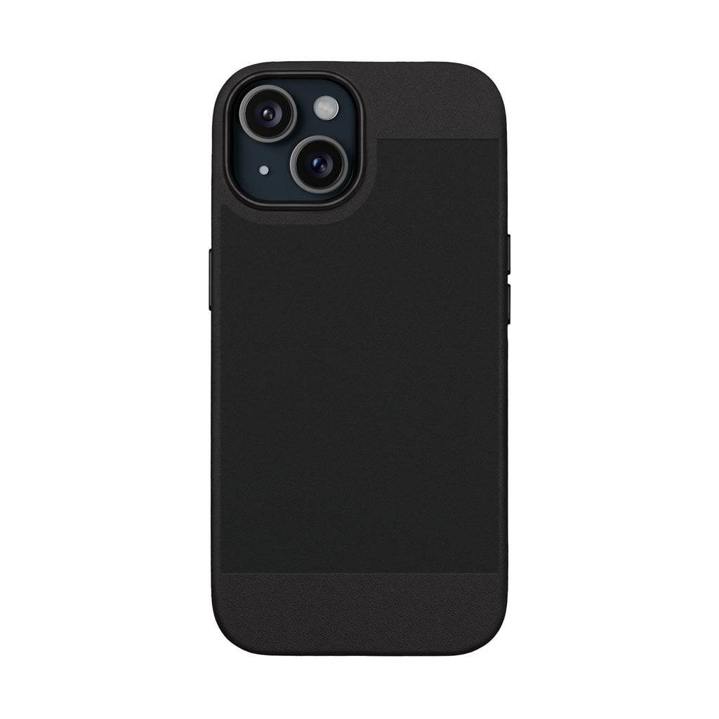 Personalised engraved leather iPhone case in black – Dowzee