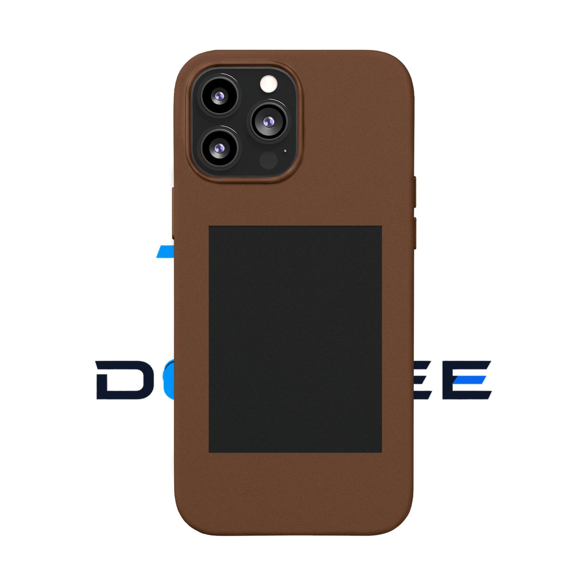 The Classic Case — Engraved Vegan Leather Phone Case
