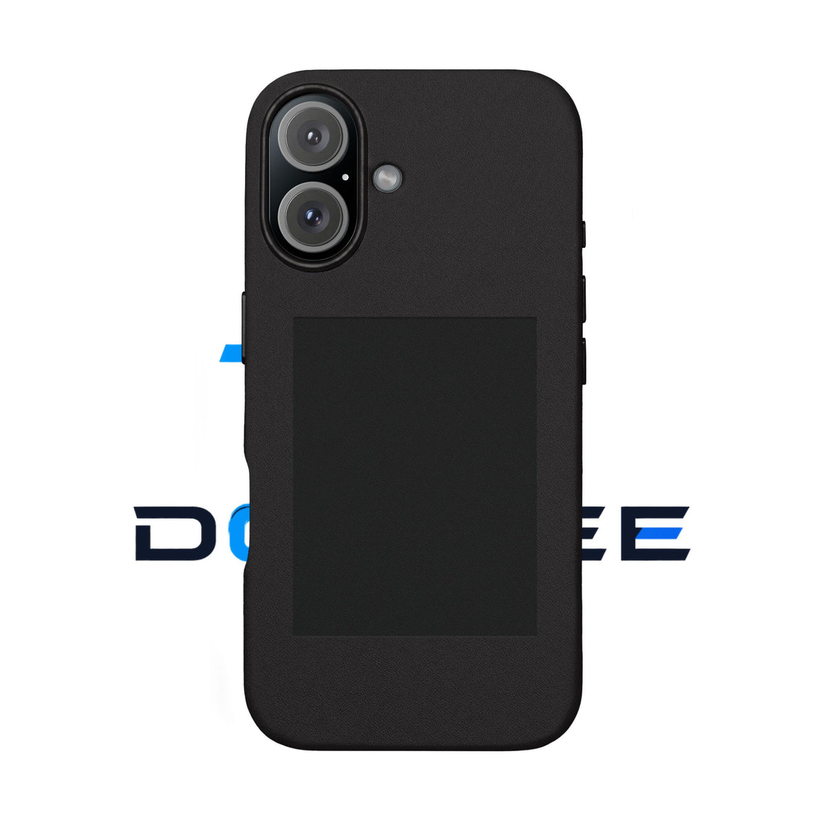 The Classic Case — Engraved Vegan Leather Phone Case