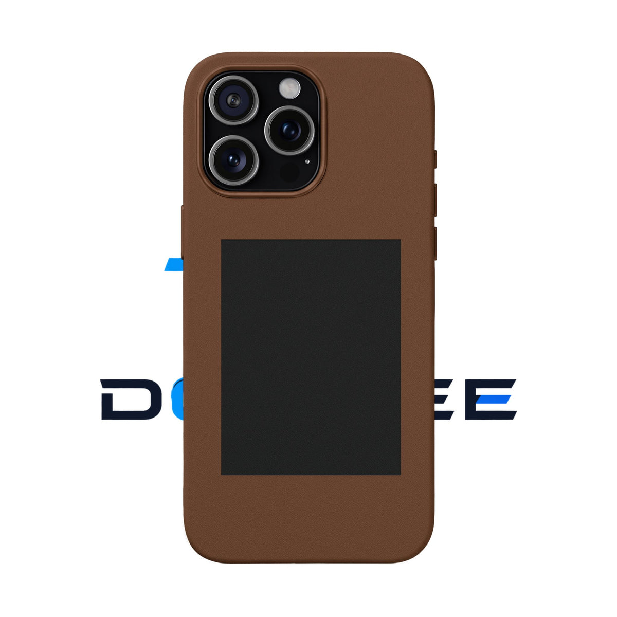The Classic Case — Engraved Vegan Leather Phone Case