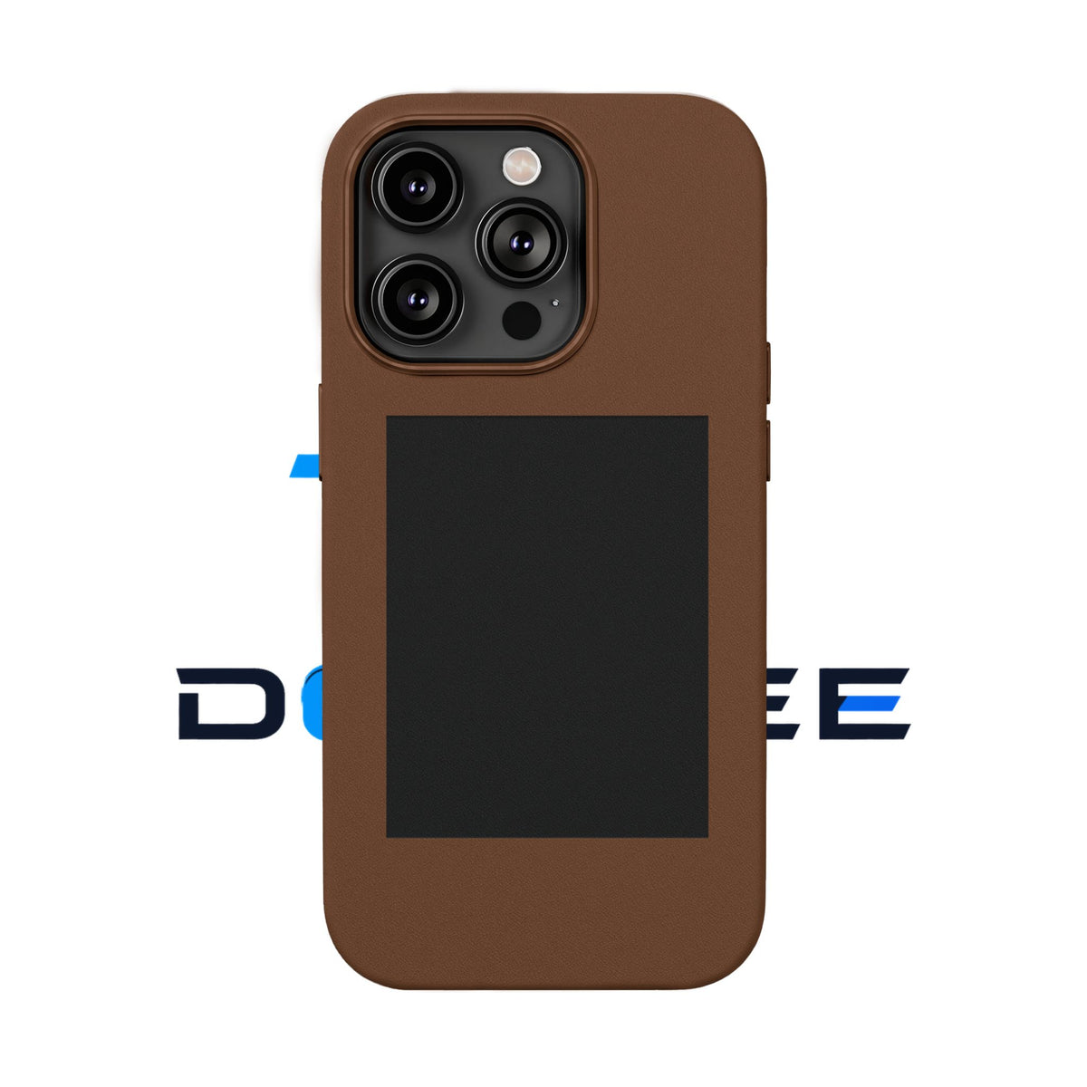 The Classic Case — Engraved Vegan Leather Phone Case