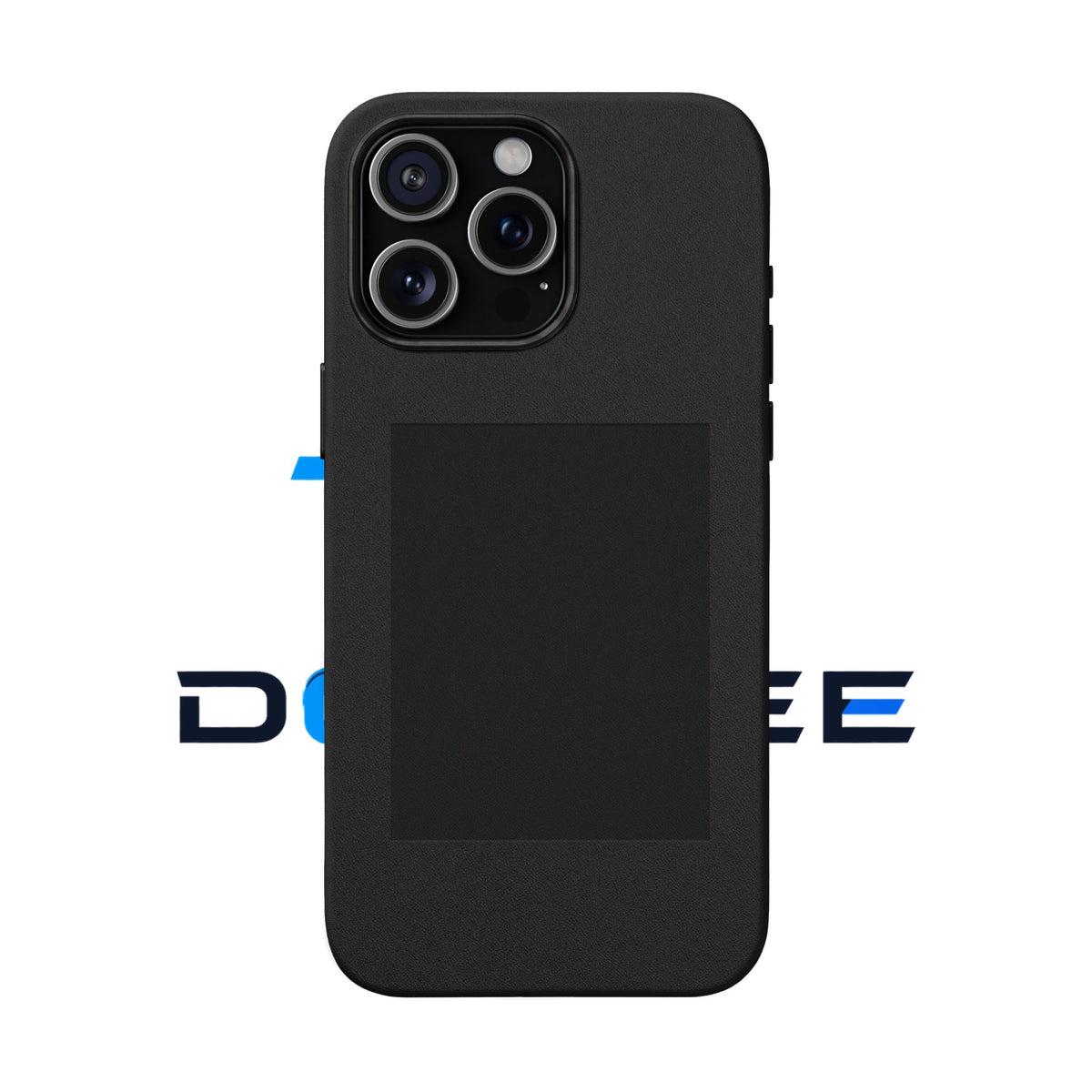 The Classic Case — Engraved Vegan Leather Phone Case