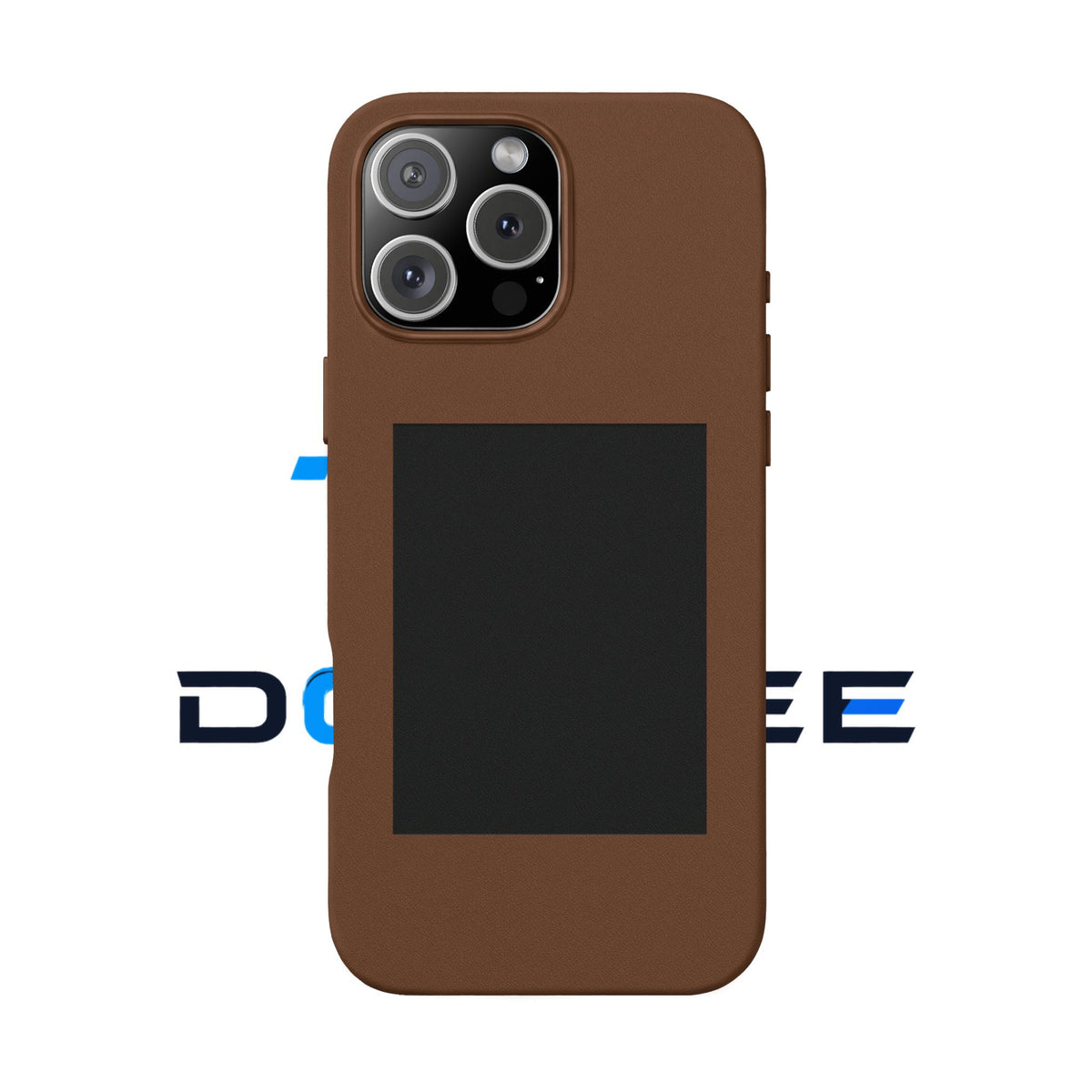 The Classic Case — Engraved Vegan Leather Phone Case